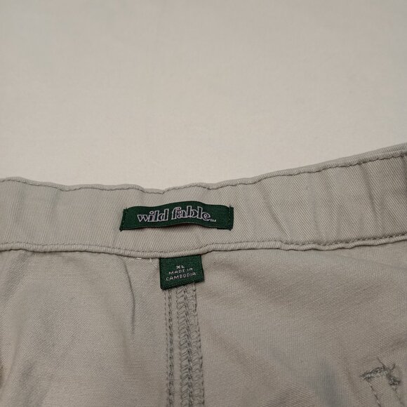 Women's Cargo Wrap Skort - Wild Fable Gray XL NWT - Picture 6 of 7